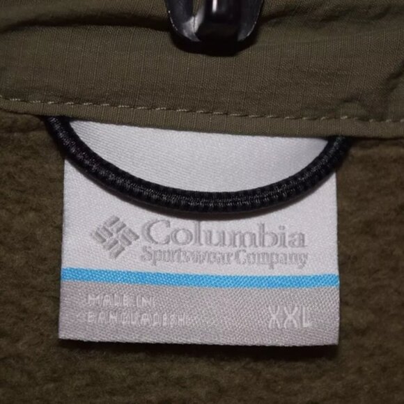 Mens Columbia Great Hart Mountain Shirt Jacket in Cordovan Heather- XXL - Picture 15 of 16